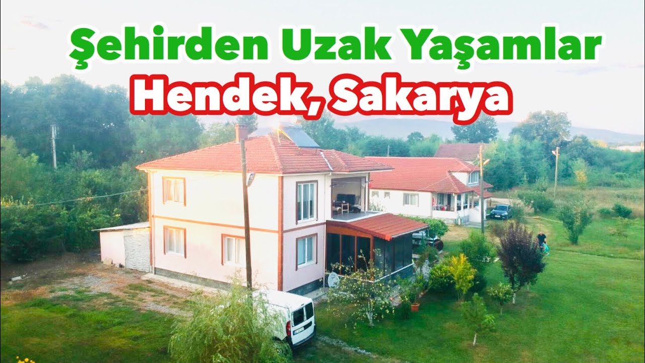 Sakarya Hendek'te Ne ekilir, neler yetişir ? Şehirden uzak hayatlar