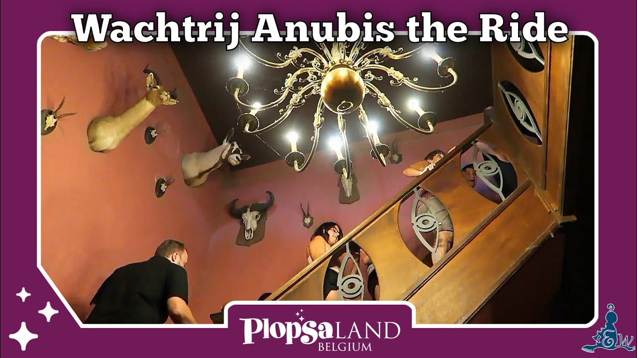 [Plopsaland Belgium] Wachtrij Anubis the Ride