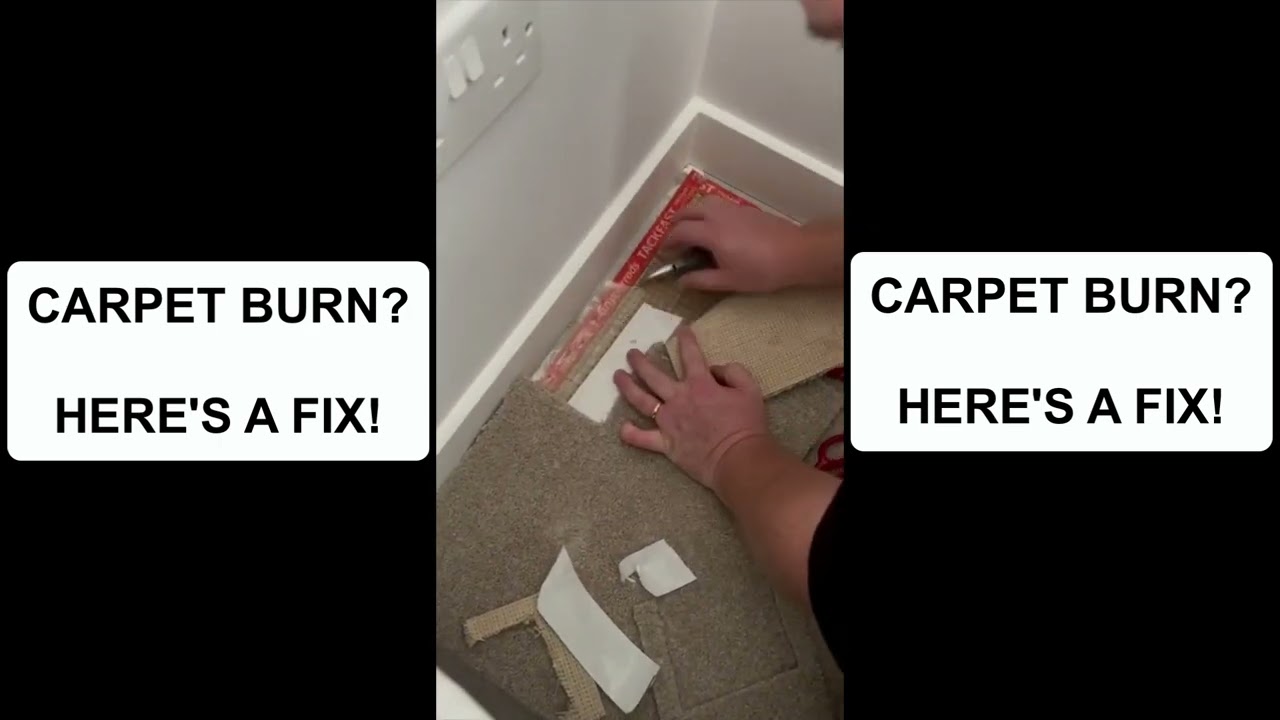 How to Professionally Repair a Burn in Carpet | Step-by-Step Carpet Fix” 2026 #carpettiletape