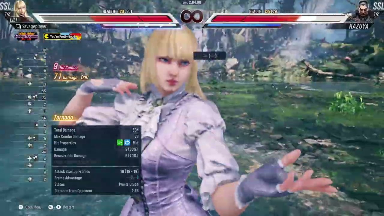 Tekken 8 Characters Tailspin And Heat Combo (Season 2)