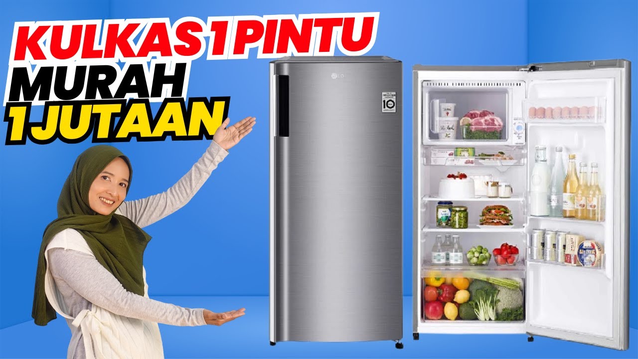 REKOMENDASI KULKAS 1 PINTU LOW WATT MURAH TERBAIK | REVIEW MERK KULKAS 1 PINTU TERBAIK 1JUTAAN