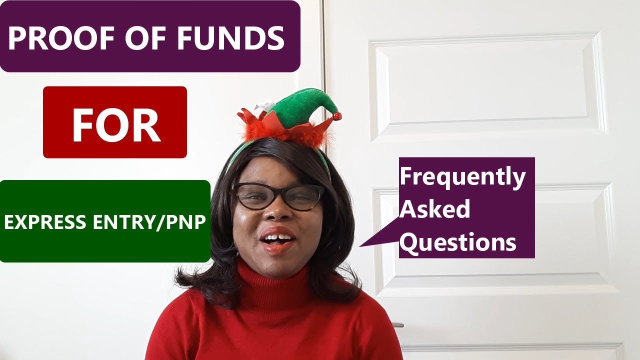 Proof  of funds for express entry
