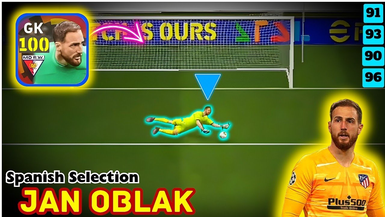 How Good Is New Jan Oblak..??🤔🔥 | Efootball Jan Oblak Review ✨ | Efootball Best Gk | Efootball 2025
