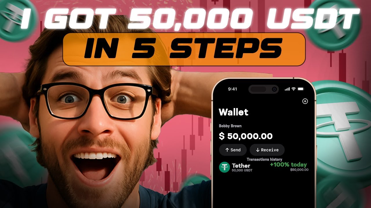 How I Got 50,000 FREE USDT 💰 in 5 Easy Steps!