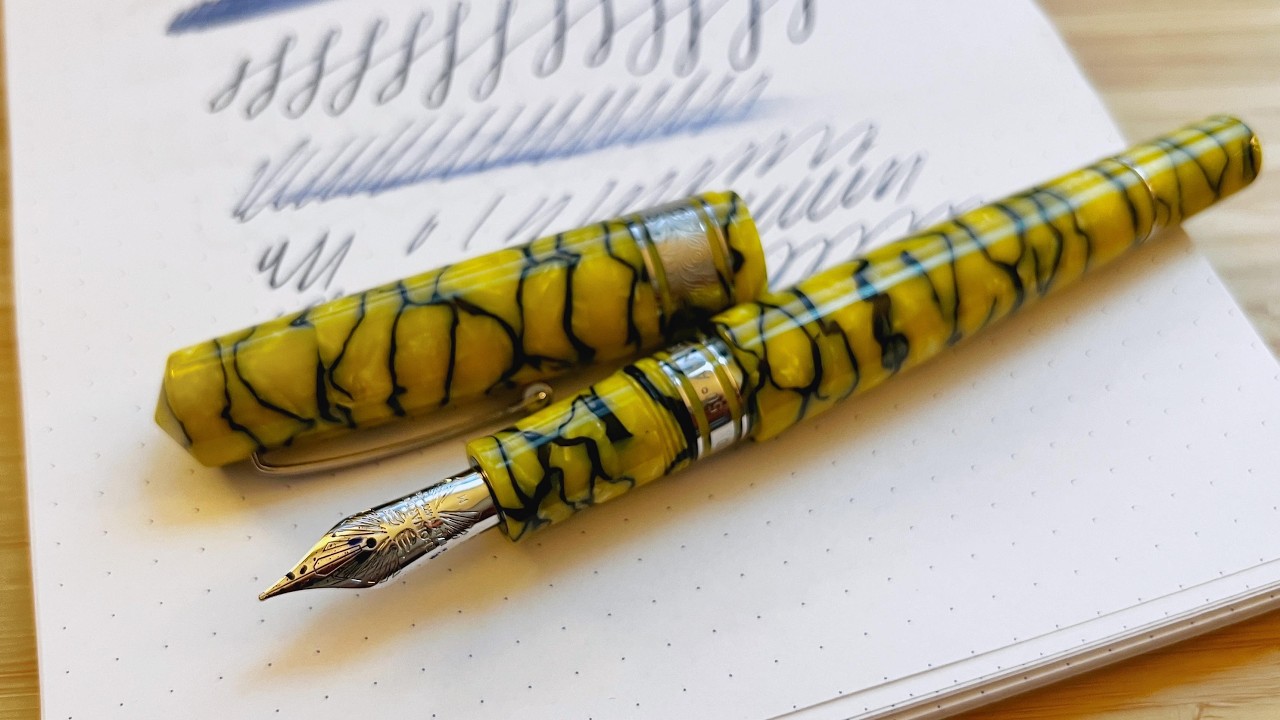 One of the best italian pens - Leonardo 50th Cinquantesimo Fountain Pen Review
