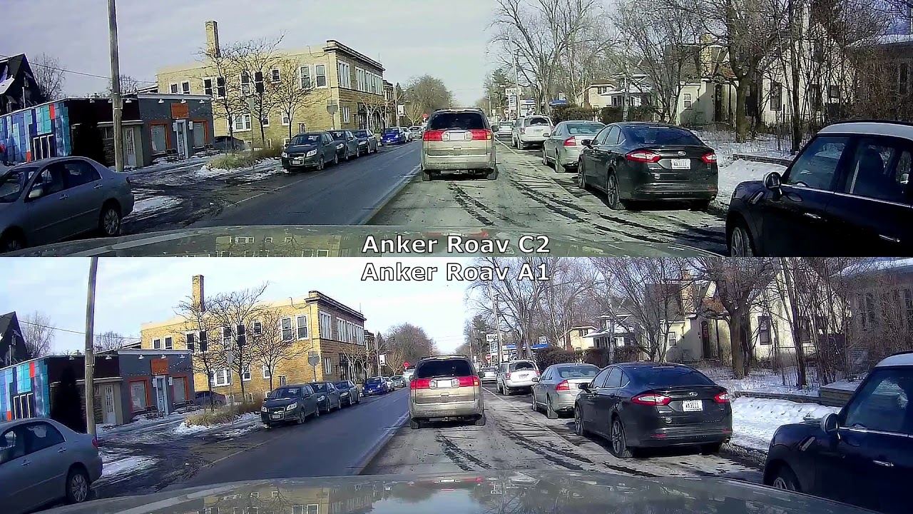 Anker Roav A1 vs. C2 [1080p, No Audio, Day]