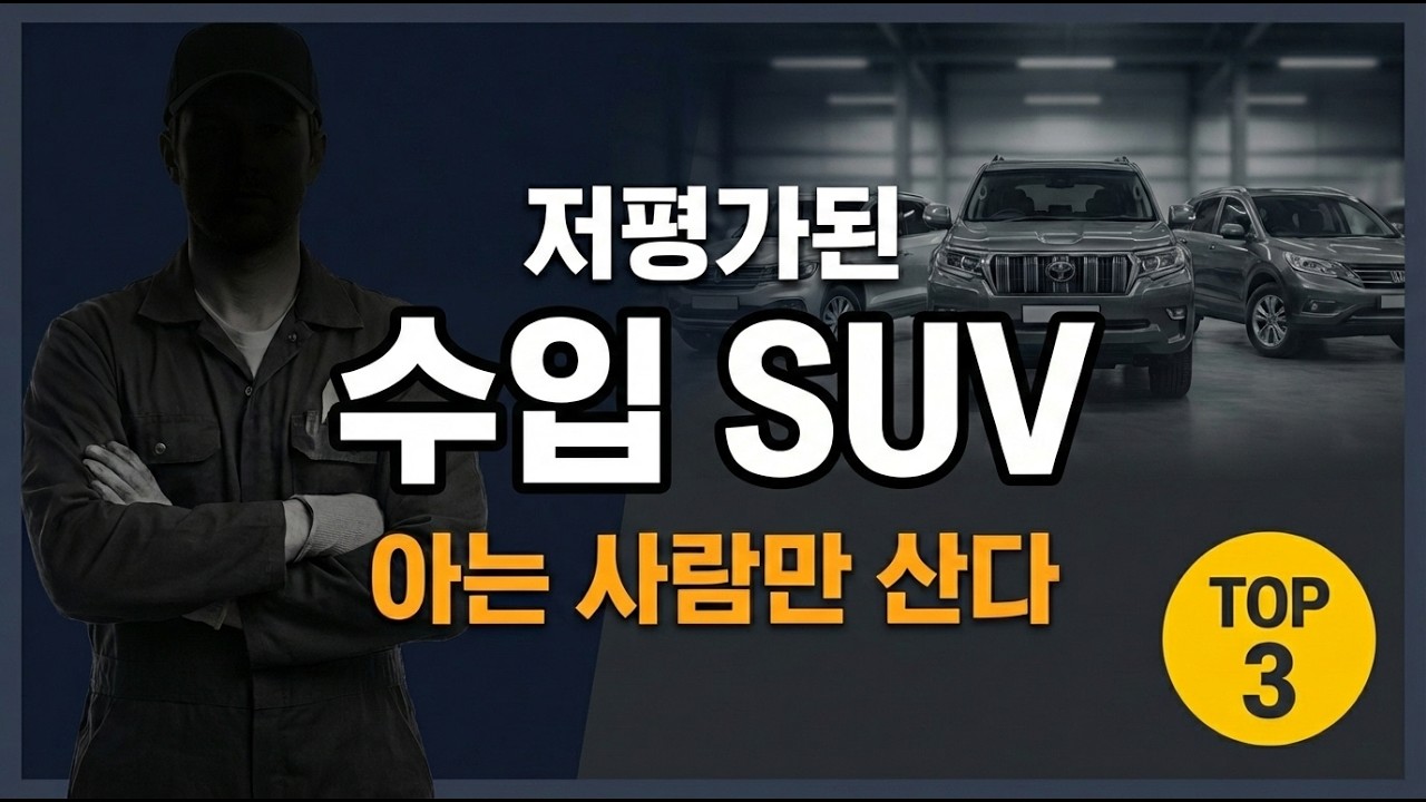 아는 사람만 사는 수입 SUV 3대