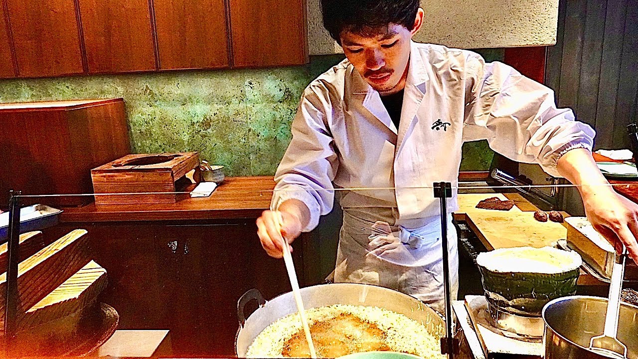 Michelin chef fries tempura with supermarket ingredients [Part 1@OMAKASE-JAPAN #tempura #japanvlog