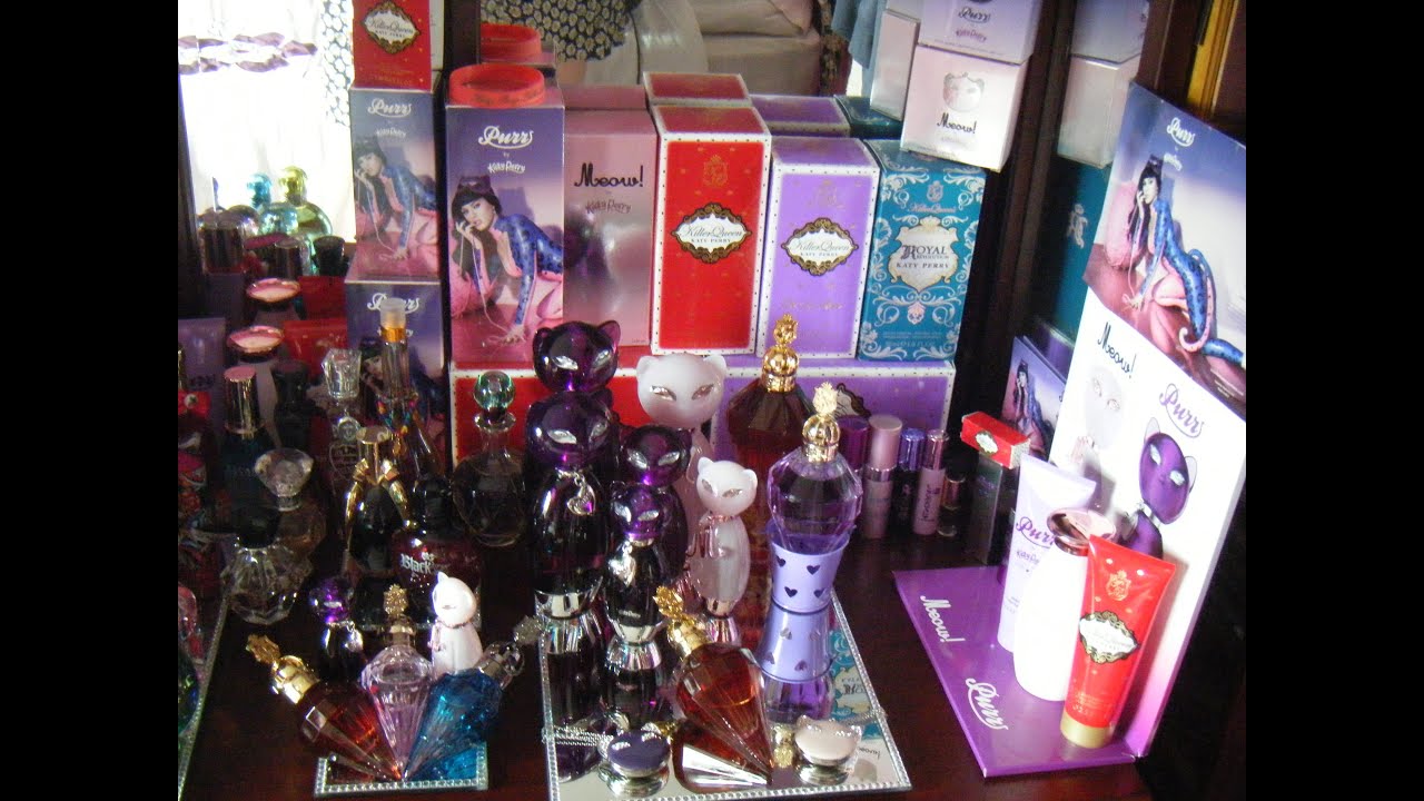 My Katy Perry Perfume Collection.