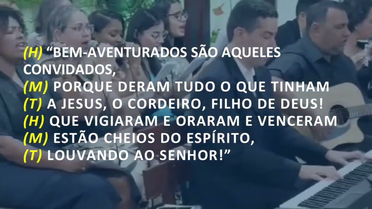 Louvor: 708 - Ouvi no Céu (Bodas do Cordeiro)