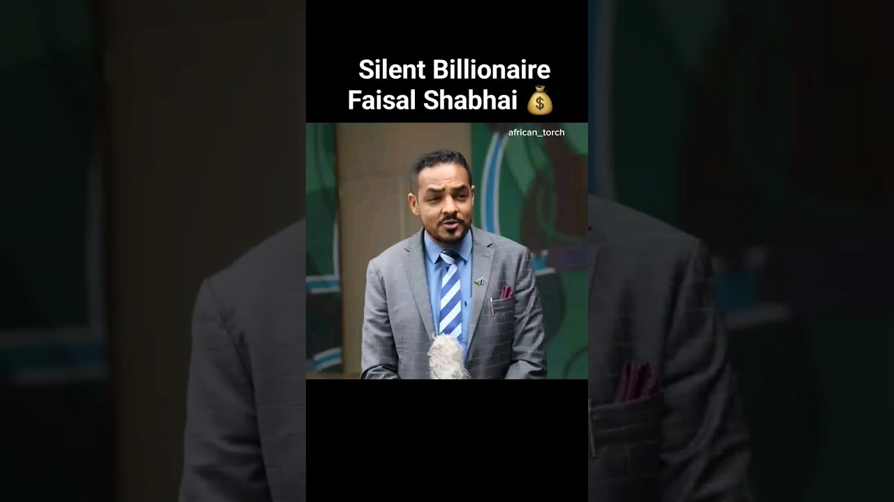 Faisal Juma Shabhai - Meet the silent Billionaire behind Tanzanite One Limited #billionaire #tycoon