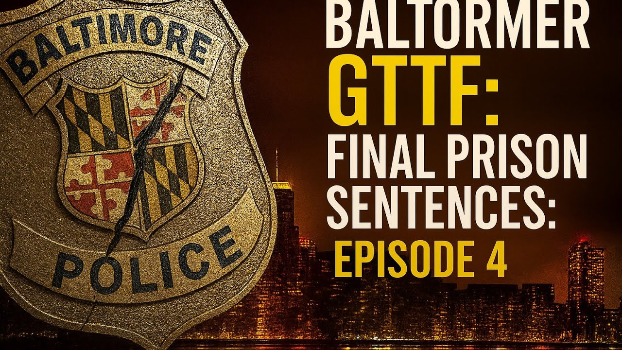 Inside the Baltimore GTTF Scandal: Final Prison Sentences & The FBI Takedown Explained&rdquo;