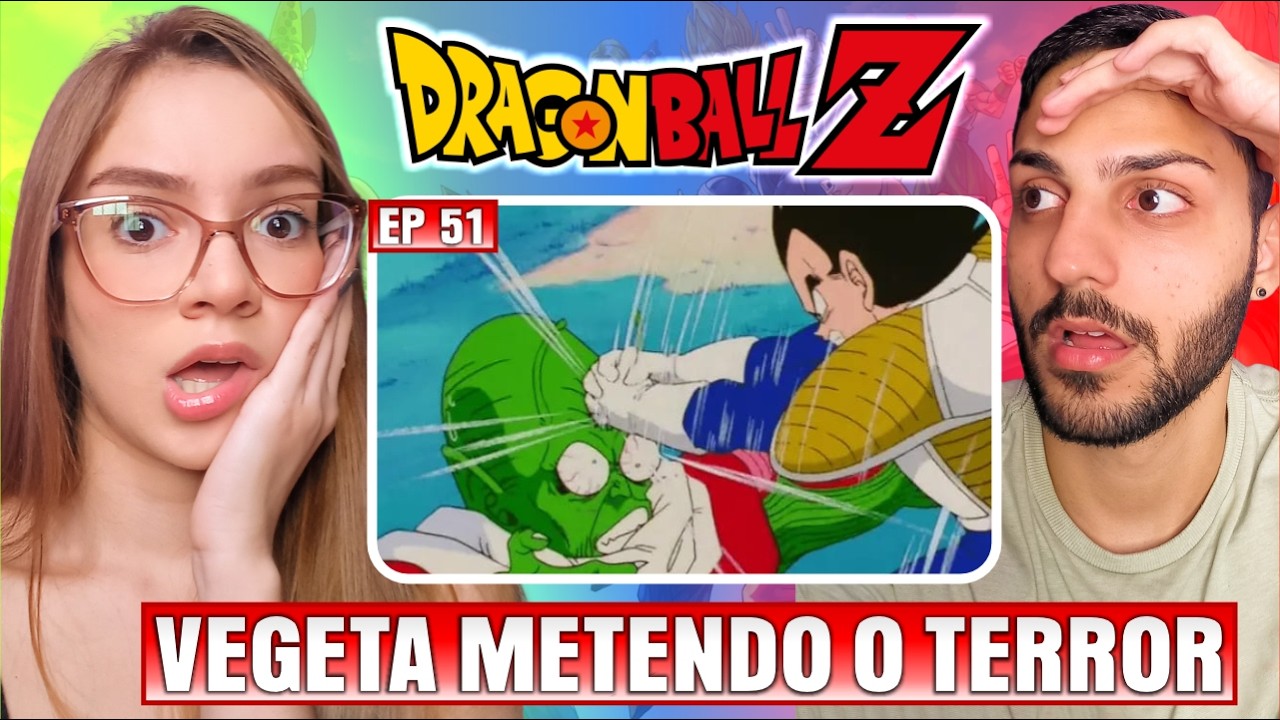 (E ESCONDEU A ESFERA DO DRAGÃO!) Professora de Geografia assiste DRAGON BALL Z｜EPISÓDIO 51｜REACT