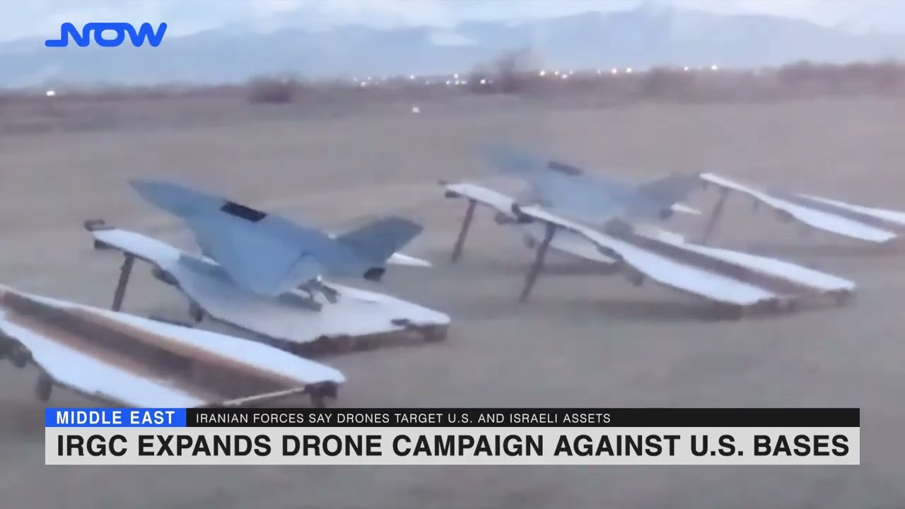 IRGC expands drone campaign against U.S. bases
