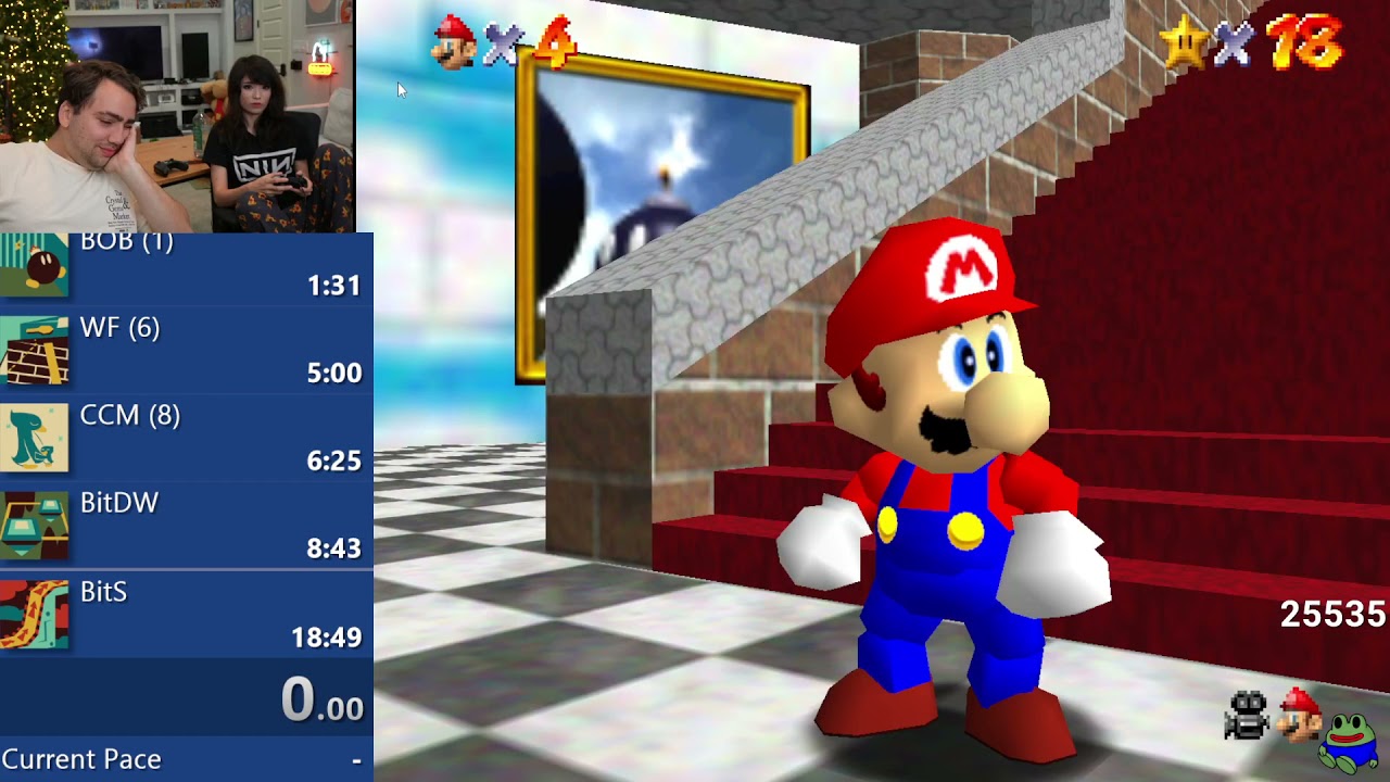 Emiru Is Better Than Mizkif At SM64!