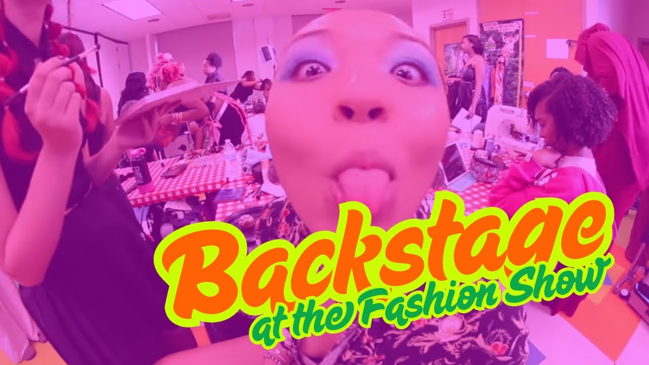 Backstage At The Fashion Show