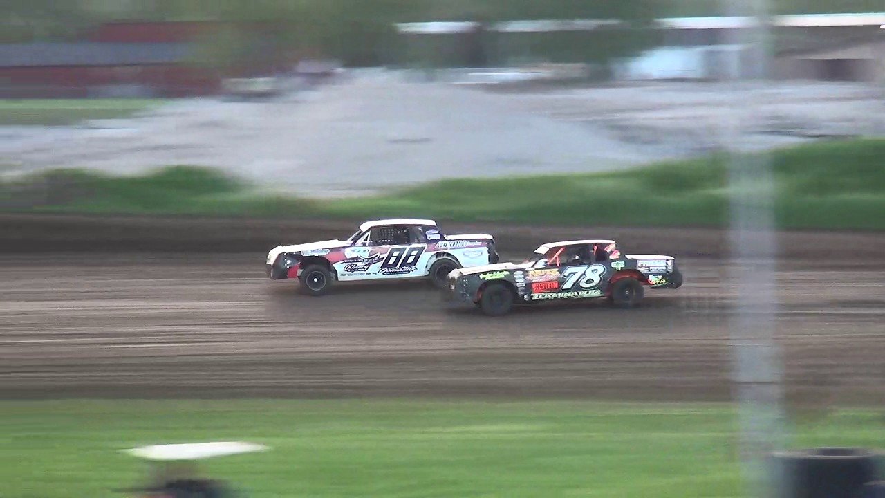IMCA Hobby Stock Heats Marshalltown Speedway 5/26/17