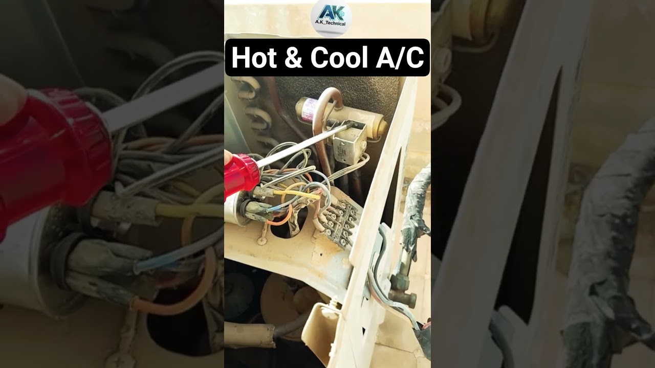 Reversing valve issue |split ac outdoorprblm |teacheverythings