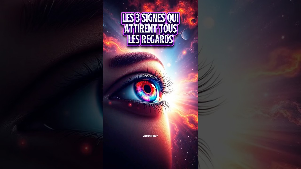 Les 3 signes astrologiques qui attirent tous les regards. 