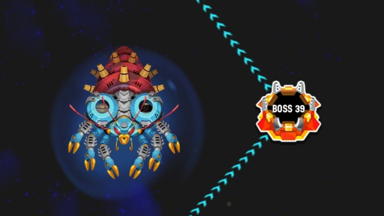 Space Shooter Boss 39 || how to defeat boss 39 #spaceshooter #spaceshootergalaxyattack