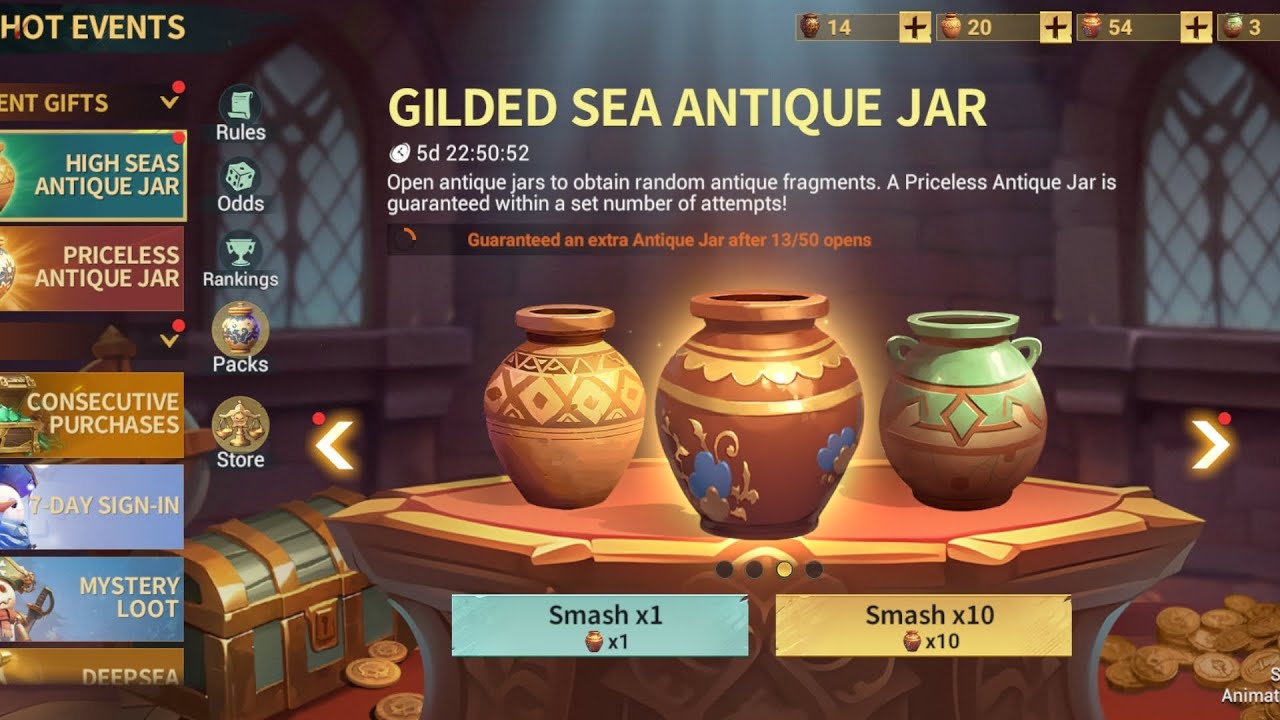 New Antique Tips - Sea of Conquest - SOC - 