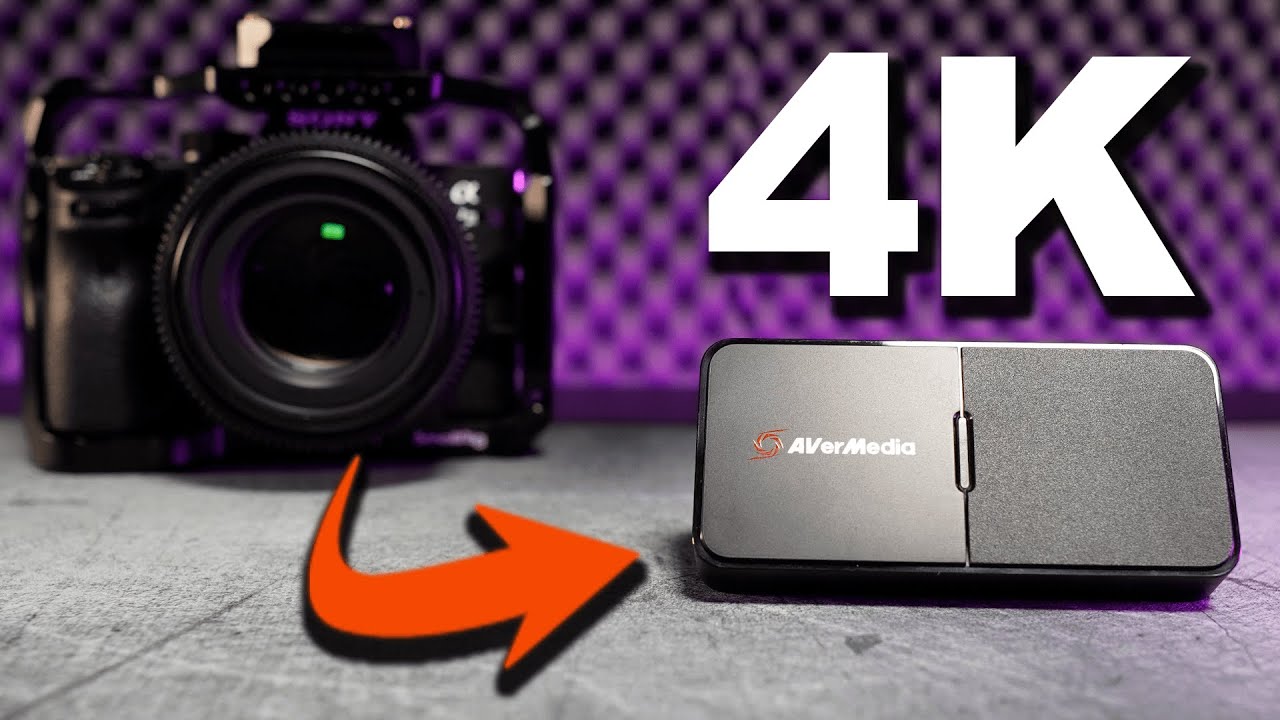 CAPTURE CARD für eure KAMERA! AVerMedia Live Streamer CAP 4K
