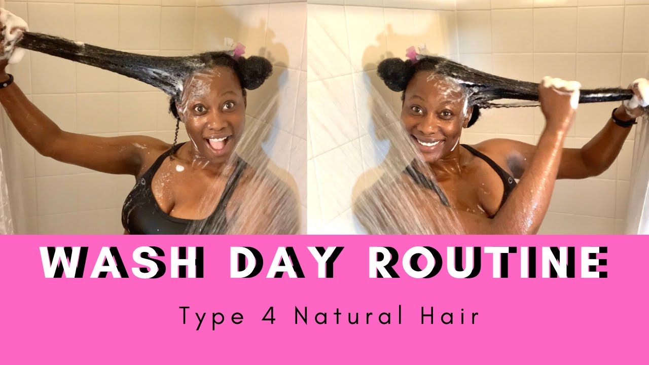 WASH DAY ROUTINE | Start to Finish | Type 4 Natural Hair