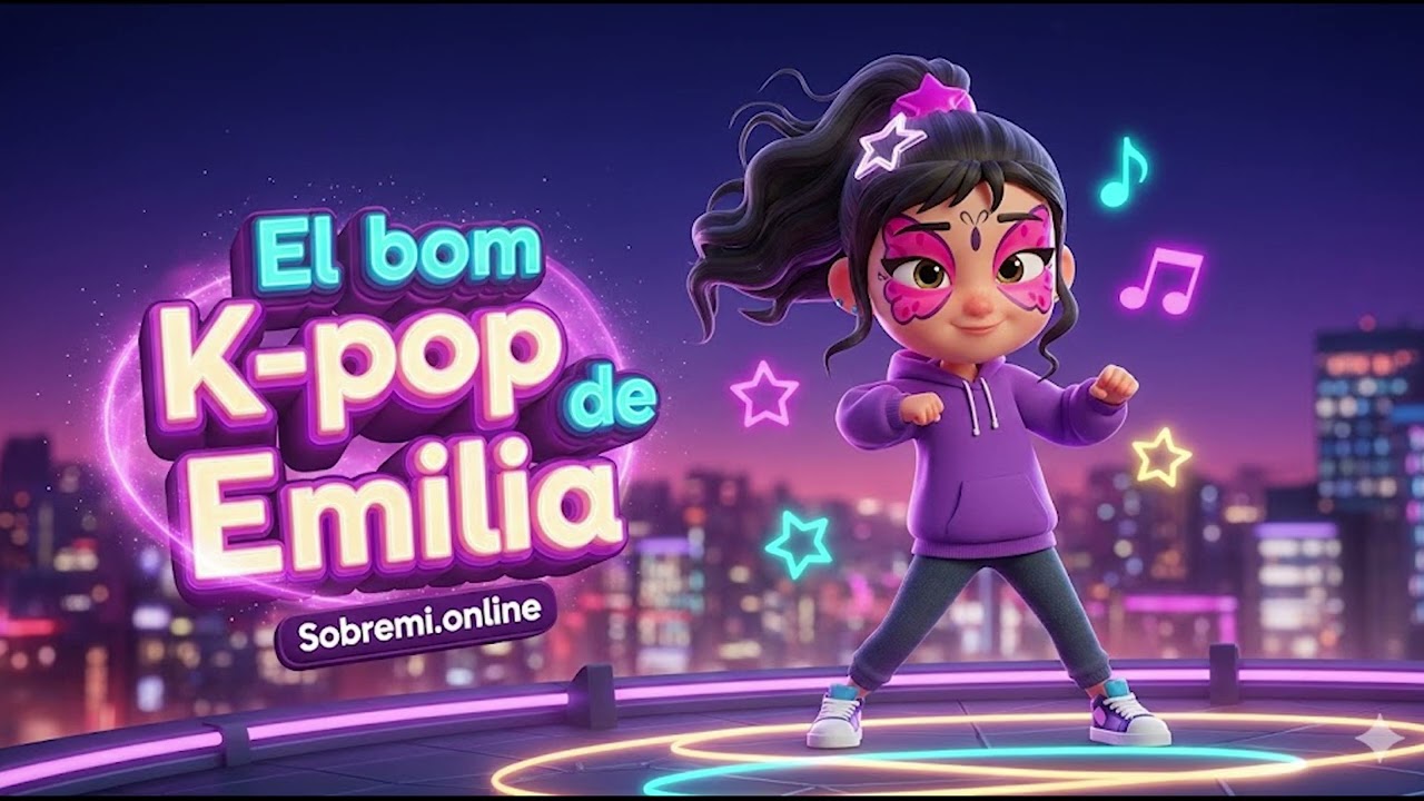 Canciones personalizadas infantiles: para niños para bailar El boom k-pop Emilia