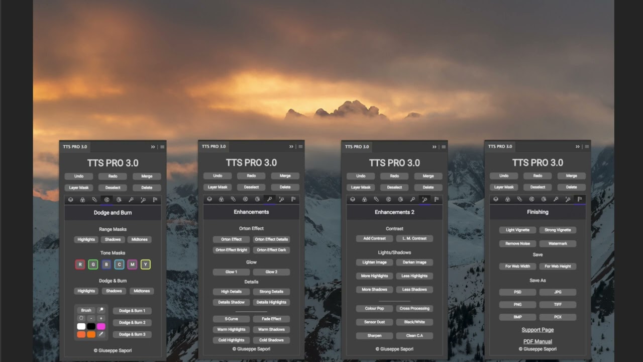TTS Pro 3.0 Out Now!  Luminosity Masks, Digital Blending, Full Editing Panel for Photoshop
