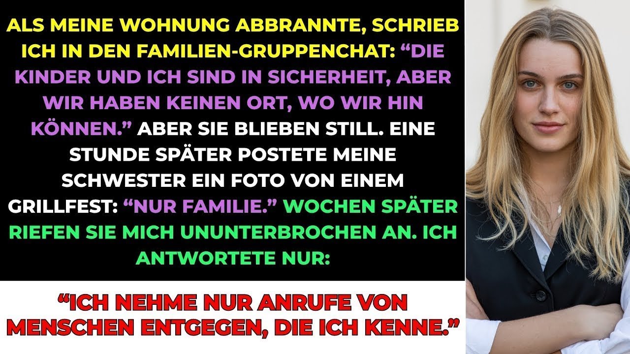 Als Meine Wohnung Abbrannte, Schrieb Ich 'Ich Bin Sicher, Aber Habe Keinen Ort Zum Gehen ' Doch Si