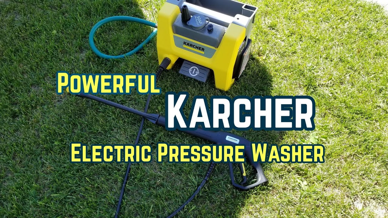 Karcher K1710 Cube Electric Pressure Washer - Unboxing and actual use
