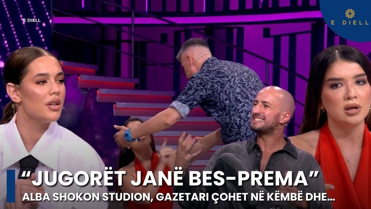 “Jugorët janë bes-prema”- Alba Pollozhani shokon studion, gazetari çohet në këmbë dhe… - E Diell