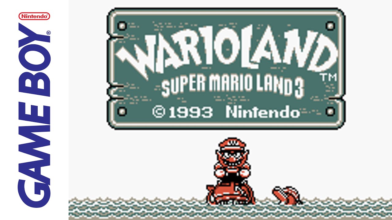 [GB] Super Mario Land 3: Wario Land (1994) 100% Longplay