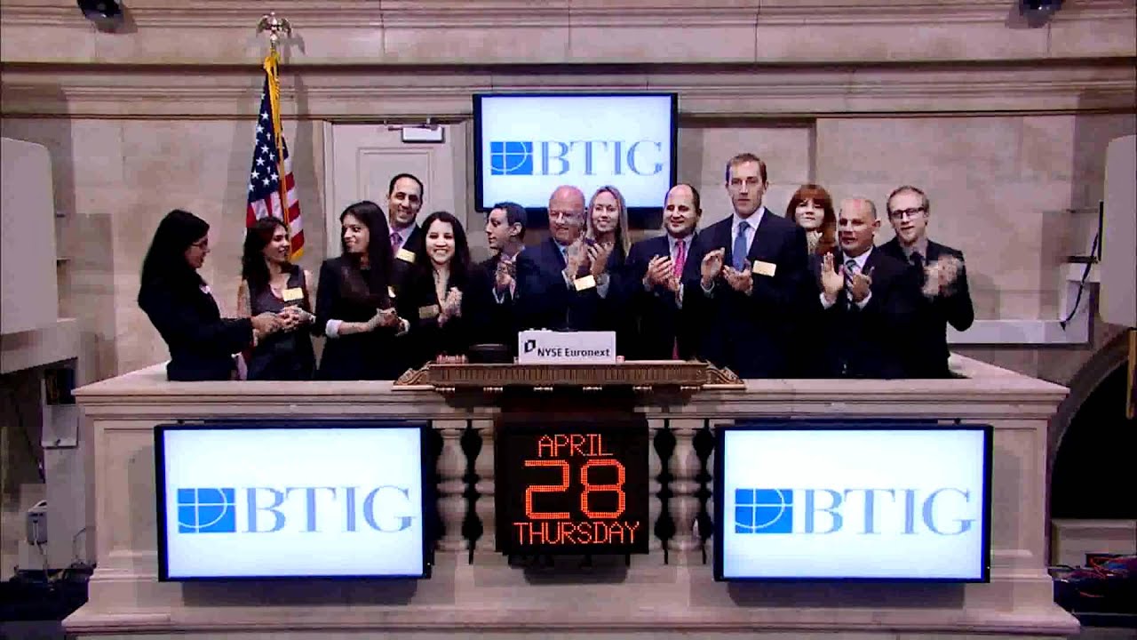 28 April 2011 BTIG rings the NYSE Opening Bell