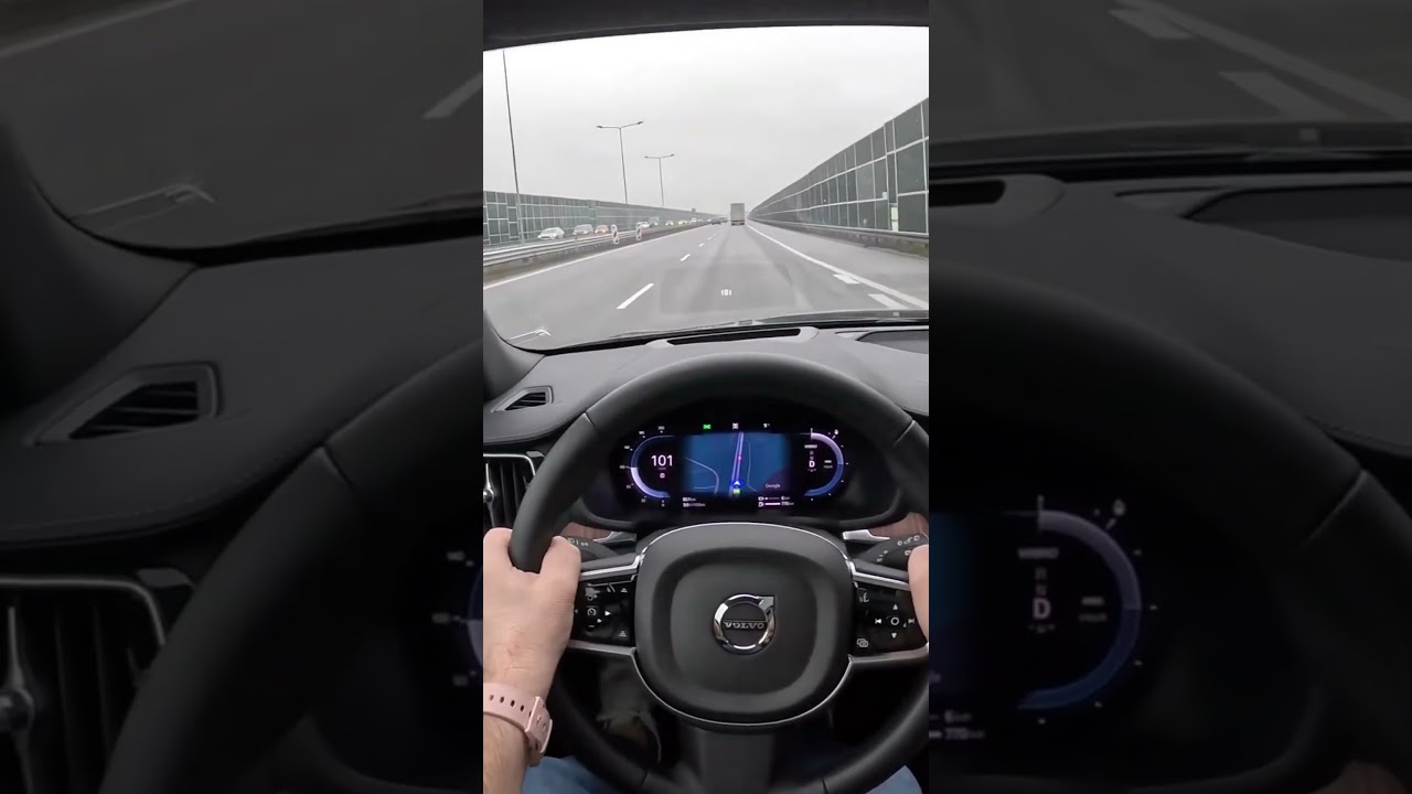 Volvo V60 II Hybrid T6 350 HP Acceleration Test
