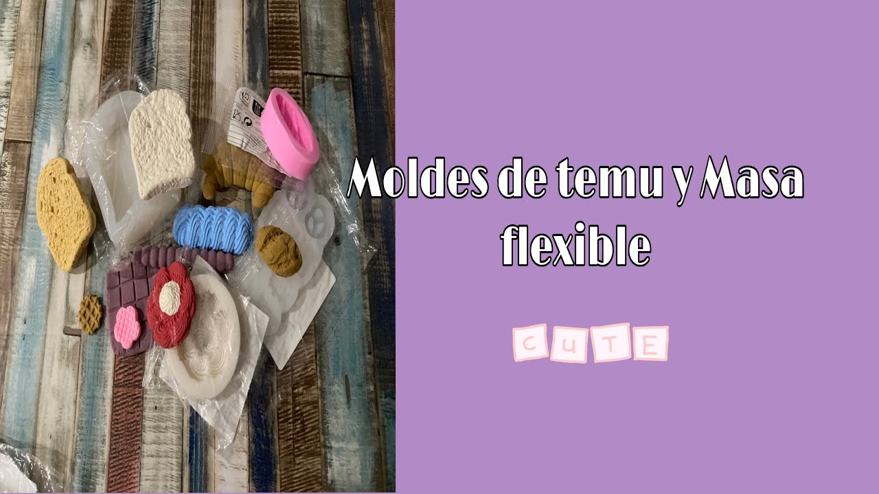 Moldes de Temu y Masa Flexible:  Resultados Sorprendentes!!