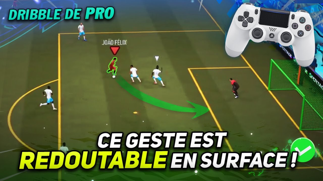 Ce Geste est REDOUTABLE en Surface ✔!! - TUTO Dribble Efficace FIFA 21 (Ball Roll Scoop)