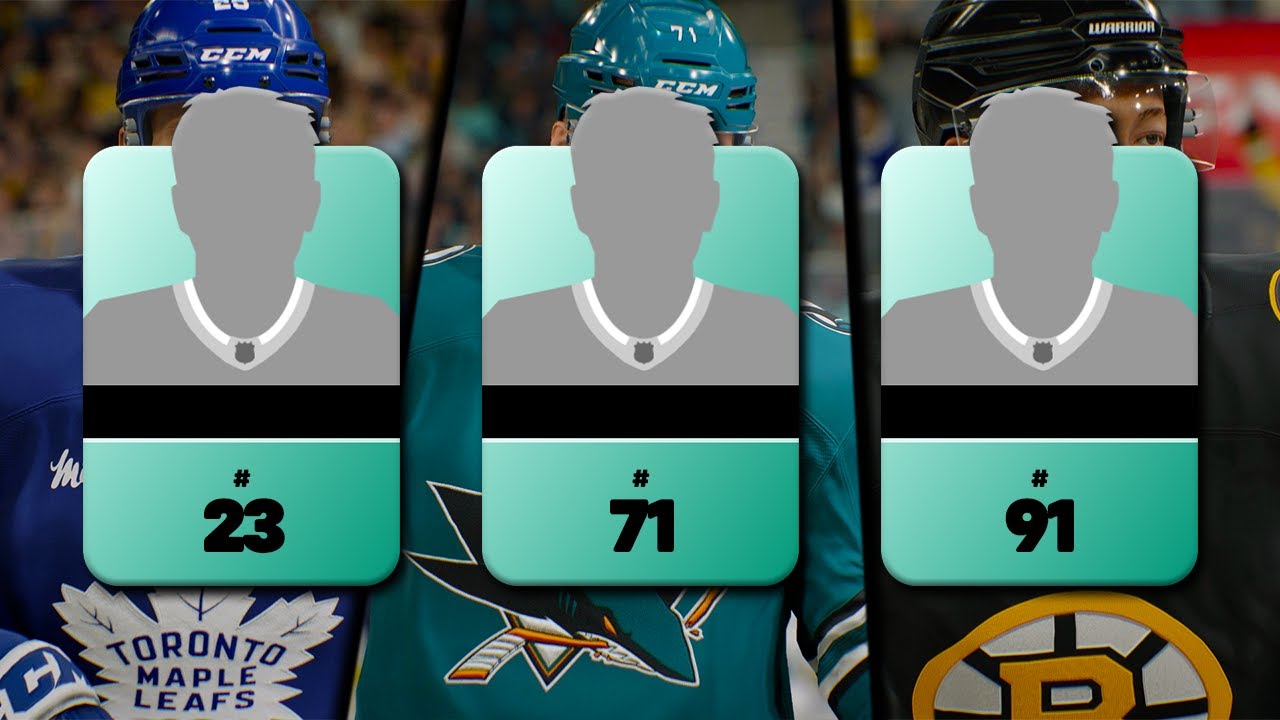 Build An NHL Team By Jersey Number!