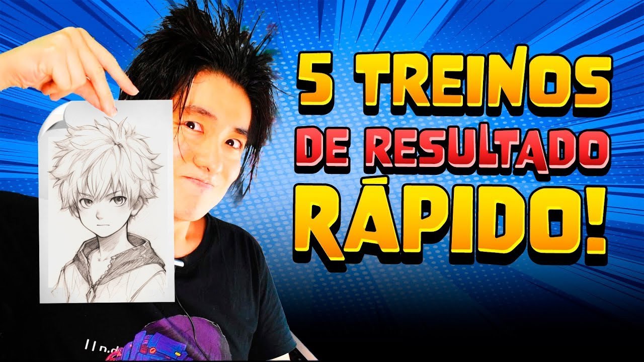 5 TREINOS para DESENHAR que dão RESULTADO RÁPIDO!