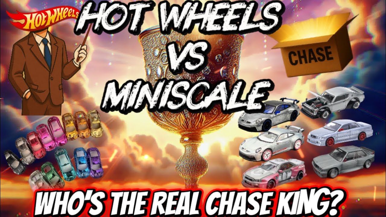 HOT WHEELS VS MINI SCALE! PERANG RASA & GENGSI DI BALIK CHASE