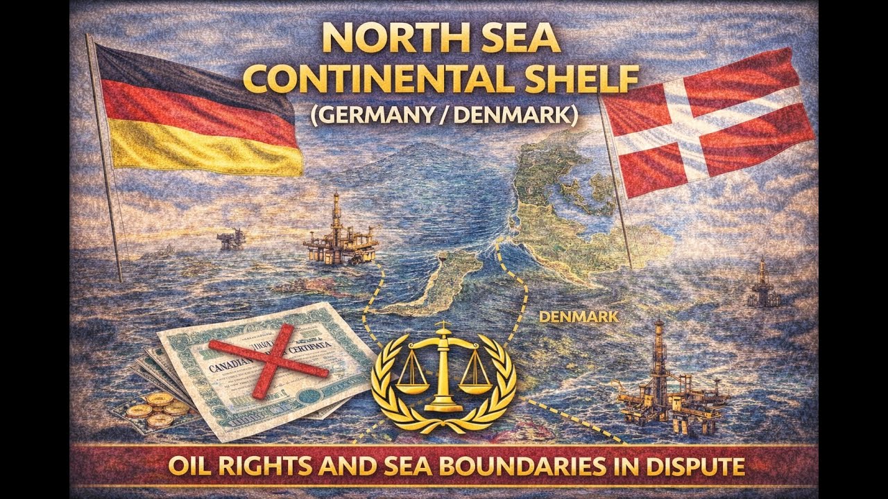ICJ Case: North Sea Continental Shelf (Federal Republic of Germany vs Denmark)