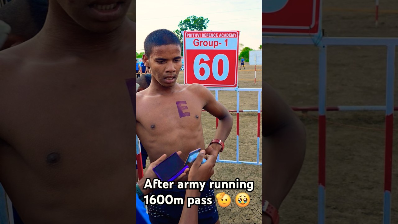 After army running 1600m pass 🫡 🥹 #army #shorts #indianarmy #sainikvijay