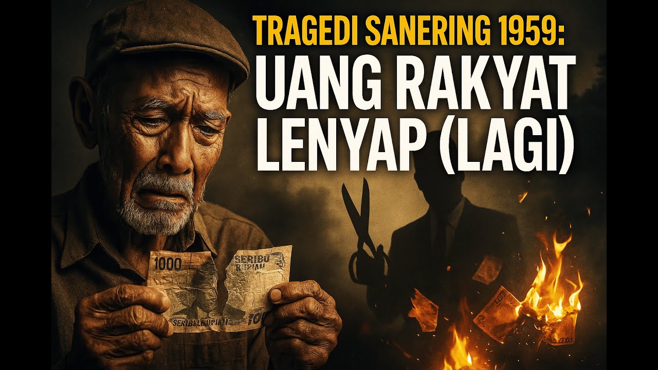 Tragedi Sanering 1959 : Saat Uang Rakyat Lenyap (Lagi)