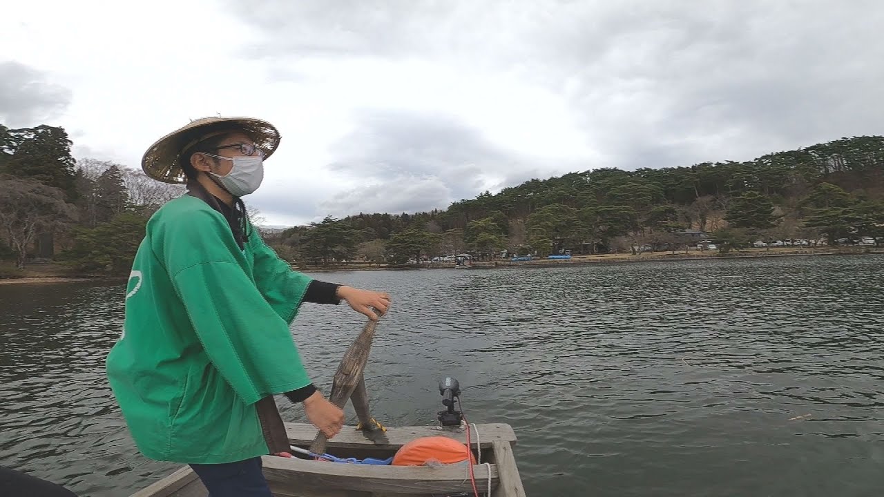 ガイドに歴史を聞きながら…南湖公園で”霧幻峡の渡し”白河市と金山町がコラボ　福島
