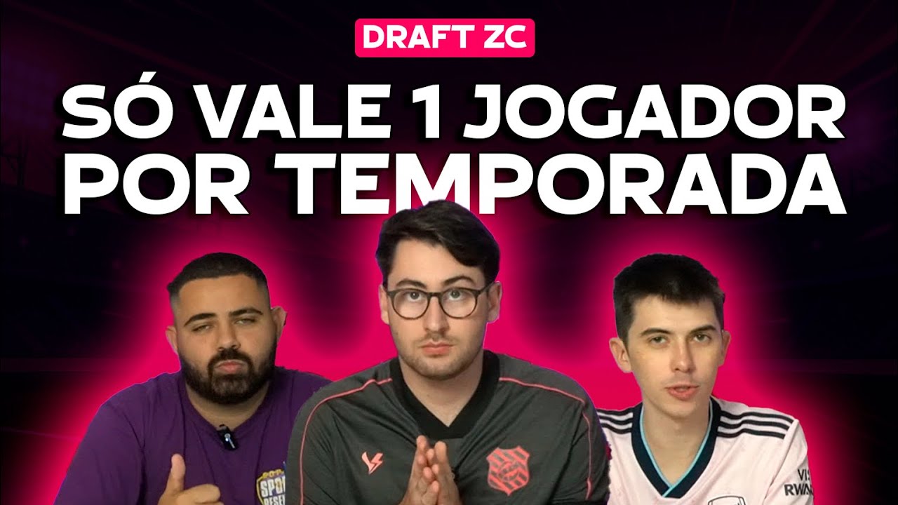 MONTANDO UMA SELE&Ccedil;&Atilde;O COM UM JOGADOR POR TEMPORADA | Draft ZC