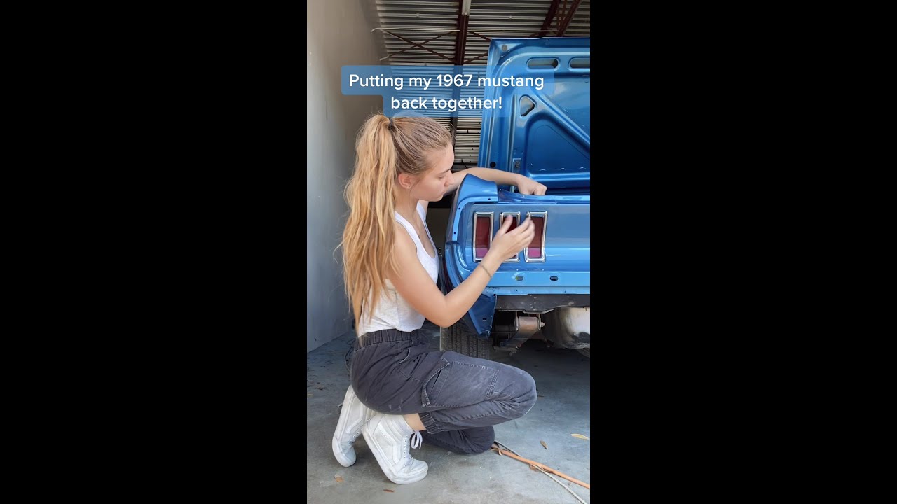 Classic Car Restoration - Ford Mustang #shorts