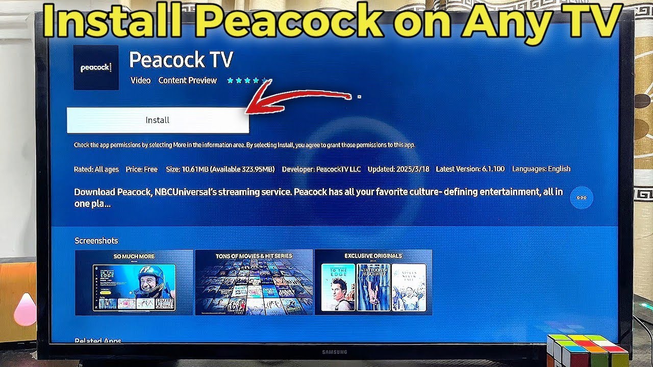 How to Download and Install Peacock on Any Smart TV