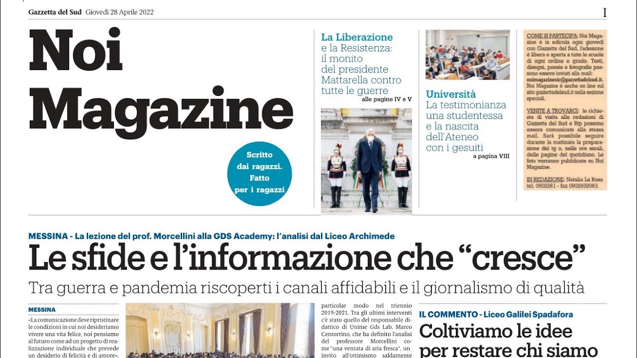 Noi Magazine - Gazzetta del Sud