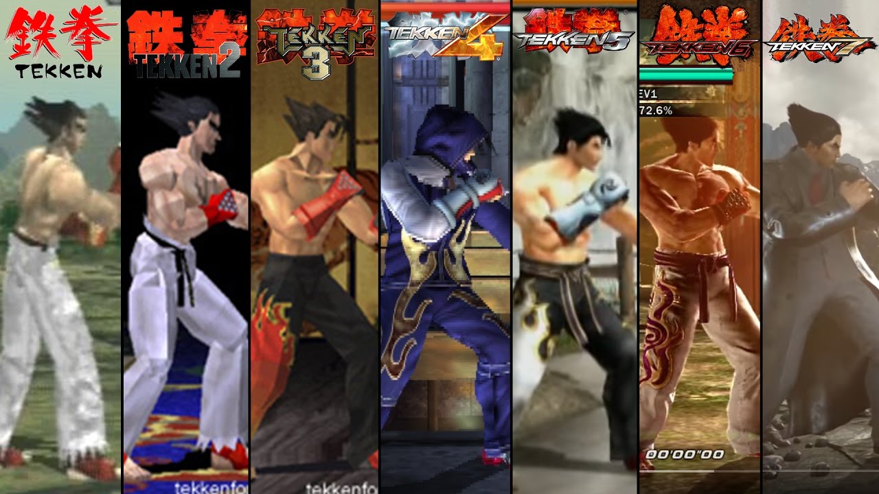 TEKKEN Series Intros and Gameplay [TEKKEN 1 to TEKKEN 7]