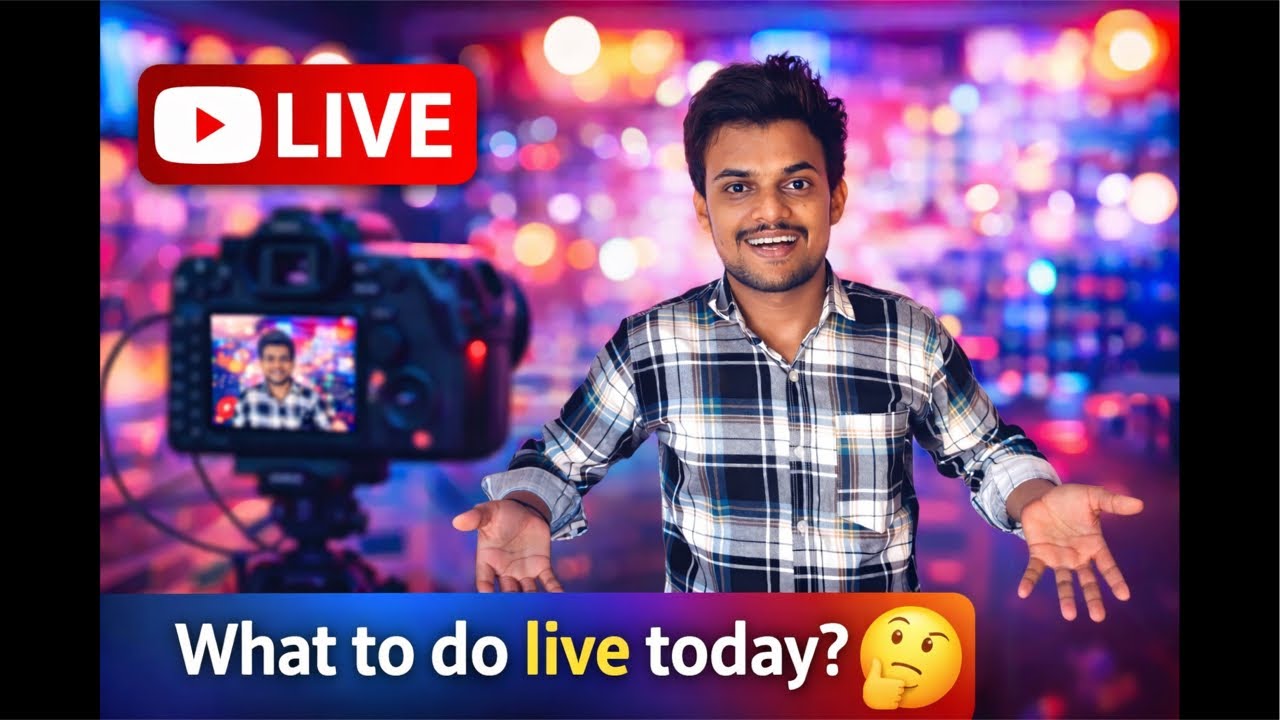 What to Do Live Today? 🤔 | Chat, Fun & Real Talk LIVE 🔴 |Vishva Vlogs | Marathi | Hindi live